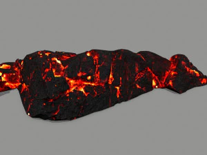 lava rock 3D Model