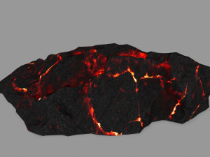 lava rocks 3D Модель