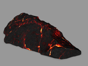 lava rocks 3D Модель