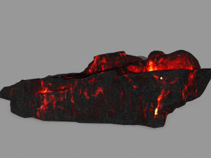 lava rocks 3D Модель