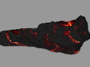lava rocks 3D Модель