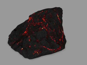 lava rocks 3D Model