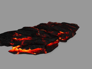 lava rocks 3D Модель