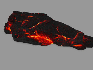 lava rocks 3D Модель