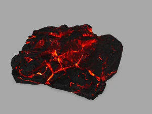 lava rocks 3D Model