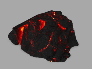 lava rocks 3D Model