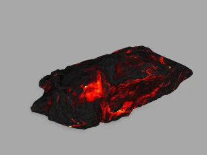 lava rocks 3D Model