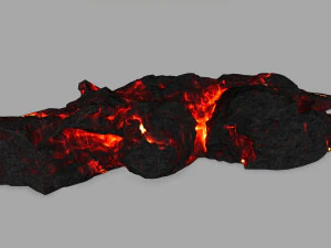 lava rocks 3D Model