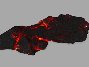 lava rocks 3D Model
