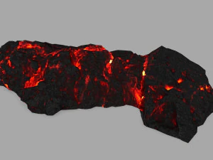 lava rocks 3D Model