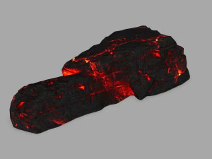 lava rocks 3D Model