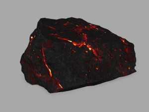 lava rocks Modelo 3D