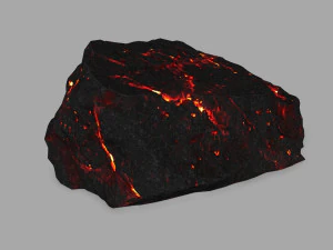 lava rocks 3D Model