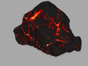 lava rocks 3D Model