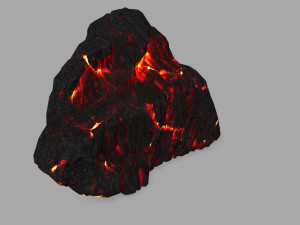lava rocks Modelo 3D