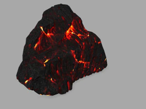 lava rocks 3D Model