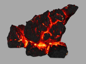 lava rocks 3D Model
