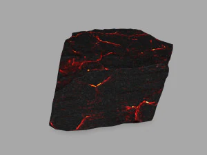 lava rocks 3D Model