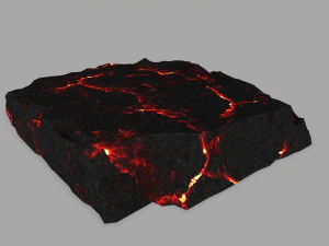 lava rocks 3D Model