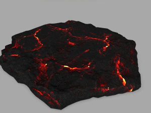 lava rocks 3D Model