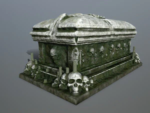 makam 1 Model 3D