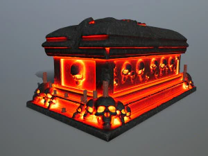 tomba di lava Modello 3D