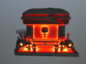 lava tomb 3D मॉडल