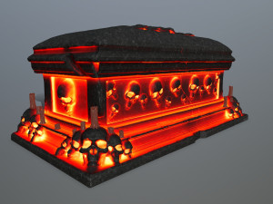 lava tomb 3D मॉडल