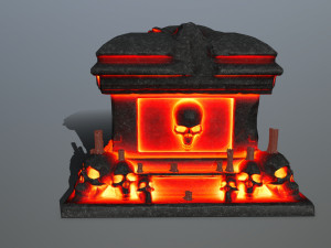 lava tomb 3D मॉडल