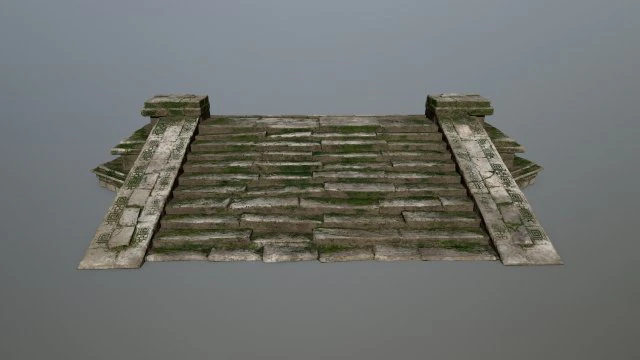 stair 3D Model .c4d .max .obj .3ds .fbx .stl .blend 