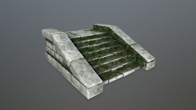stair Modelo 3D .c4d .max .obj .3ds .fbx .stl .blend 