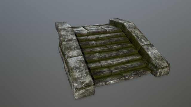stair 3D Модель .c4d .max .obj .3ds .fbx .stl .blend 