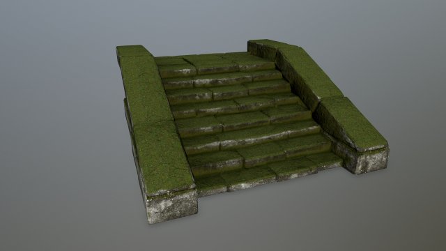 stair Modelo 3D .c4d .max .obj .3ds .fbx .stl .blend 