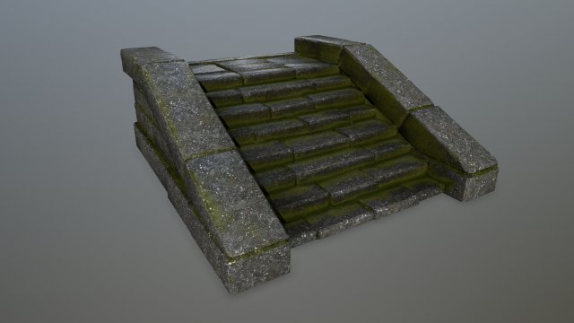 stair 3Dモデル .c4d .max .obj .3ds .fbx .stl .blend 