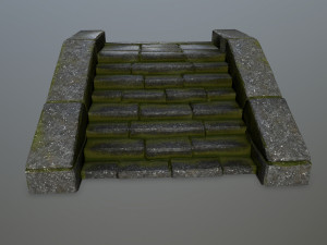 stair 3Dモデル