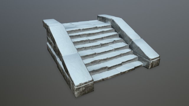 stair 3D 模型 .c4d .max .obj .3ds .fbx .stl .blend