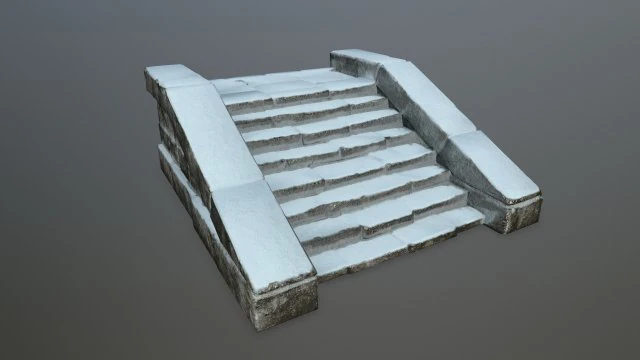 scala Modello 3D .c4d .max .obj .3ds .fbx .stl .blend 