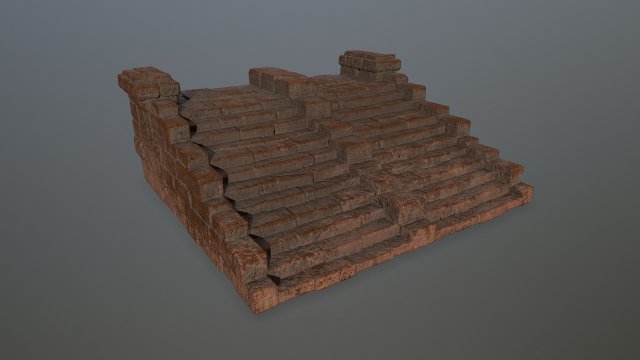 stair 3D Модель .c4d .max .obj .3ds .fbx .stl .blend 