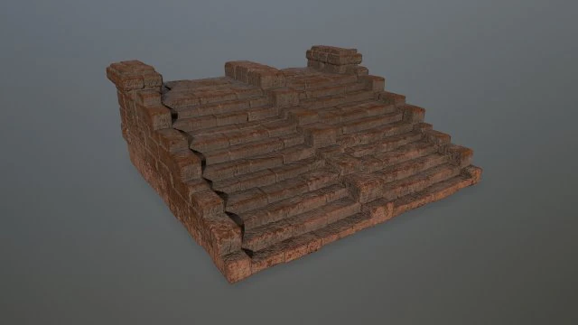 escada Modelo 3D .c4d .max .obj .3ds .fbx .stl .blend 