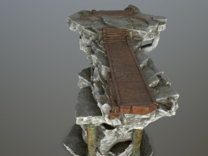 old temple 3D Model