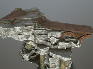 old temple 3D Model