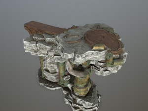 old temple 3D Model