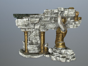 temple Modello 3D