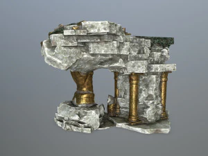 temple 3D Model
