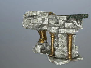temple 3D Model