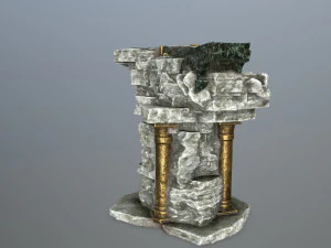 temple 3D Model