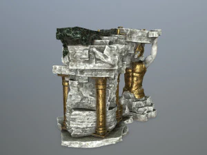 temple 3D Model