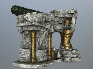 temple 3D Model