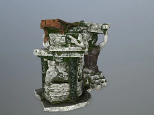 temple 3D Model