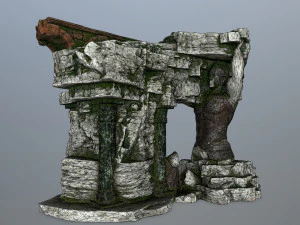 temple 3D Model